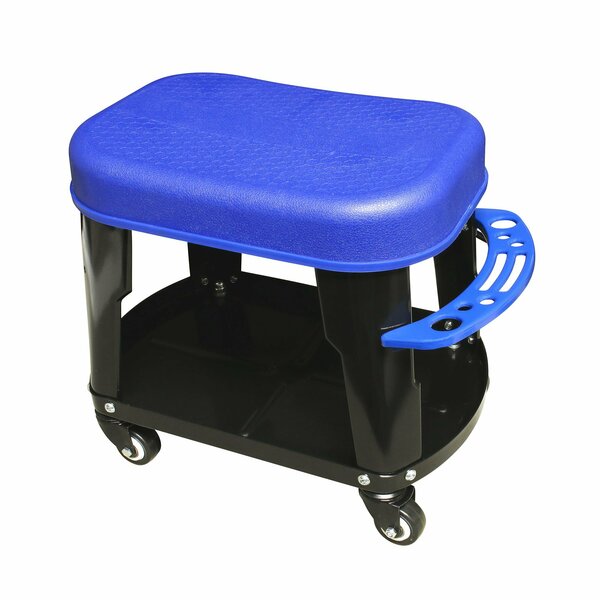 Prime-Line WORKPRO Heavy Duty Roller Seat Stool with Tray and Tool Holder W112014